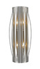 Moundou 4 Light Wall Sconce in Brushed Nickel (436-4S-BN)
