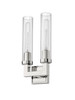Beau 2 Light Wall Sconce in Polished Nickel (3031-2S-PN)