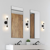 Modernist 2 Light Wall Sconce in Matte Black (731-2S-MB)