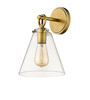 Harper 1 Light Wall Sconce in Rubbed Brass (806-1S-RB)