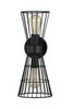 Alito 2 Light Wall Sconce in Matte Black (6015-2S-MB)