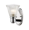 Intrepid 1 Light Wall Sconce in Chrome  (449-1S-CH)
