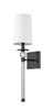 Z-Lite Mia 1 Light Wall Sconce in Matte Black (805-1S-MB)
