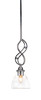 Jazz 1 Light Mini Pendant In Chrome (232-CH-4760)