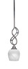 Jazz 1 Light Mini Pendant In Chrome (232-CH-4811)