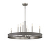 Chaucer 8-Light Chandelier in Antique Nickel (1-1715-8-154)