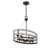Madera 8-Light Linear Chandelier in English Bronze (1-1709-8-13)