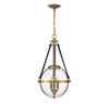 Savoy House Bozeman 3-Light Pendant in Warm Brass (7-1837-3-322)