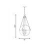Savoy House Bozeman 4-Light Pendant in Warm Brass (7-1836-4-322)