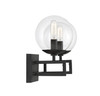 Crosby 2-Light Bathroom Vanity Light in Matte Black (8-1860-2-BK)