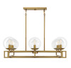 Crosby 8-Light Chandelier in Warm Brass (1-1861-8-322)