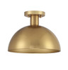 1-Light Ceiling Light in Natural Brass (M60071NB)