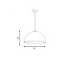 Savoy House 1-Light Pendant in Matte Black with Natural Brass (M7024MBKNB)