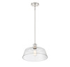 1-Light Pendant in Polished Nickel (M7023PN)