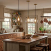 Savoy House 1-Light Pendant in Natural Brass (M70119NB)