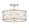 Reid 4-Light Ceiling Light in Polished Nickel (6-1953-4-109)