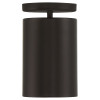 Pint Matte Black Outdoor LED Semi Flush (29004LEDDMGLP-MBL)