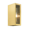 Winfield 2 Light Satin Gold Outdoor ADA Medium Sconce (29122-32)