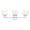 Aragon 3 Light Vanity In Polished Chrome (16773-05)