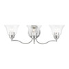 Moreland 3 Light Vanity In Polished Chrome (16933-05)