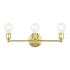 Lansdale 3 Light Vanity In Satin Brass (14423-12)