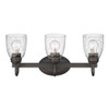 Parrish 3 Light Vanity In Rubbed Bronze (8001-BA3 RBZ-SD)