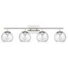 Mackenzie 4 Light Vanity In Polished Nickel 
 (IN40050PN)