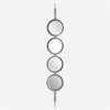 Button Silver Mirror (09842)