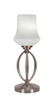 Marquise 1 Light Table Lamp In Brushed Nickel (2410-BN-681)