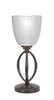 Marquise 1 Light Table Lamp In Dark Granite (2410-DG-500)