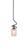 Capri 1 Light Mini Pendant In Matte Black (901-MB-4253)