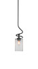 Capri 1 Light Mini Pendant In Matte Black (901-MB-530)