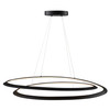 Artcraft Lighting Ara 45W LED Pendant Black (AC7679BK)