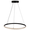 Artcraft Lighting Nova 29W LED Pendant Black (AC6711BK)