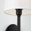 Artcraft Lighting Rhythm 1 Light Sconce Black (SC13337BK)