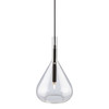 Artcraft Lighting Conic 1 Light Pendant Black (AC11161BK)