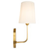 Artcraft Lighting Rhythm 1 Light Sconce Brushed Gold (SC13337BG)