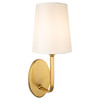Artcraft Lighting Rhythm 1 Light Sconce Brushed Gold (SC13337BG)
