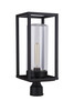 Neo 1 Light Outdoor Post Mount in Midnight (ZA4825-MN)