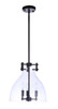Chardonnay 3 Light Pendant in Flat Black (55893-FB)