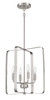 Stowe 4 Light Foyer in Brushed Polished Nickel (56034-BNK)