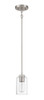 Stowe 1 Light Mini Pendant in Brushed Polished Nickel (56091-BNK)