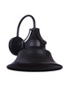 Union 1 Light Medium Outdoor Wall Lantern in Midnight (Z4414-MN)