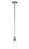 Romero 1 Light Mini Pendant in Brushed Polished Nickel (56491-BNK)