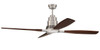 Ricasso 1 Light 60" Indoor Ceiling Fan In Brushed Polished Nickel (RIC60BNK4)