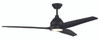 Limerick 1 Light 60" Outdoor Ceiling Fan In Flat Black (LIM60FB3)