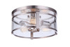 Elliot 3 Light Flushmount in Brushed Polished Nickel (55383-BNK)