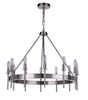 Larrson 12 Light Chandelier in Brushed Polished Nickel (54312-BNK)
