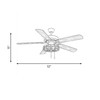Savoy House 52" Outdoor Ceiling Fan in Oil Rubbed Bronze (M2020ORB)