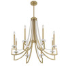 Savoy House Helen 8-Light Chandelier in Warm Brass (1-8804-8-322)